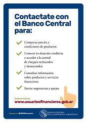 Consultas al Banco Central de la República Argentina